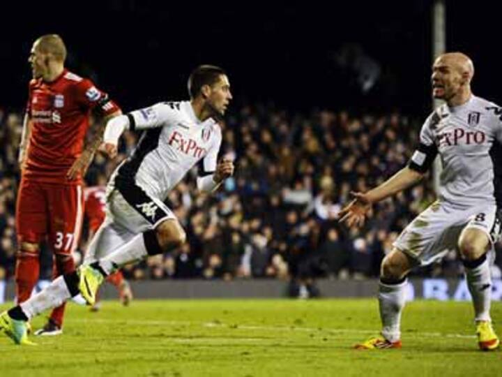 EPL: Dempsey strikes late to sink Liverpool