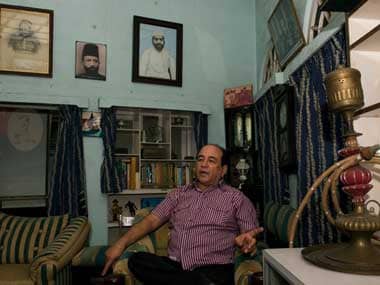 Walled city: The Hakims do not live here