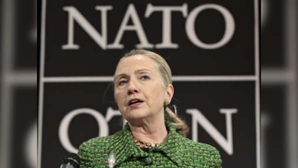 Iran going down a dangerous path: Clinton