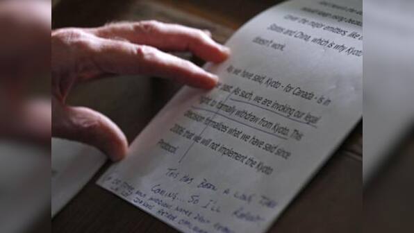 Canada pulls out of Kyoto Protocol 
