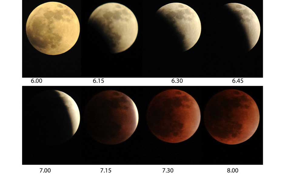 Lunar eclipse What Delhi and Mumbai saw