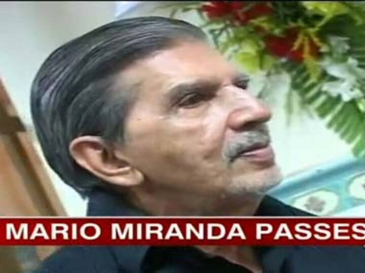 Cartoonist Mario Miranda passes away at 85
