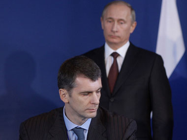 Russian billionaire is Putin's latest rival for presidency  Russian billionaire is Putin's latest rival for presidency