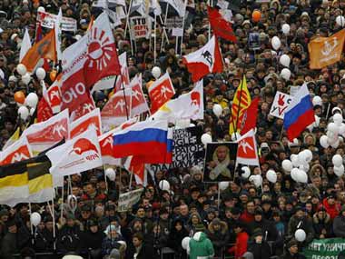 Moscow sees another big protest against election fraud Moscow sees another big protest against election fraud