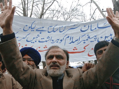 J&K minister Sagar attacked, militants kill cop J&K minister Sagar attacked, militants kill cop