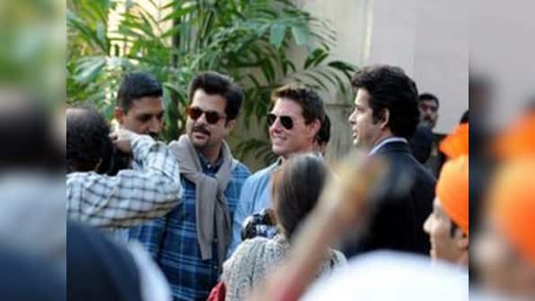 Tom Cruise jets into city; it's Mission Mumbai here on