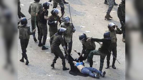 Egypt's military discredits women protesters as immoral  