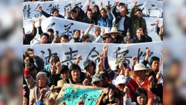 ‘Occupy’ protests come to China, and the Party is shaken
