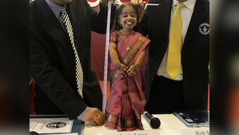 Jyoti Amge's big entry into Guinness records: world's shortest living woman 