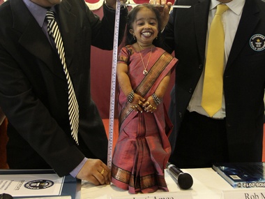Jyoti Amge's big entry into Guinness records: world's shortest living woman Jyoti Amge's big entry into Guinness records: world's shortest living woman