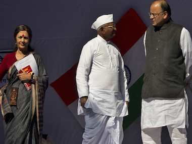 Tactically smart Team Anna isolates Congress, ensures BJP, CPI support Tactically smart Team Anna isolates Congress, ensures BJP, CPI support