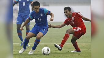 Stellar Chhetri performance puts India in finals of SAFF
