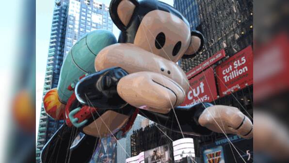 Monkey 1 stays ahead of experts in 2011, but indices lead