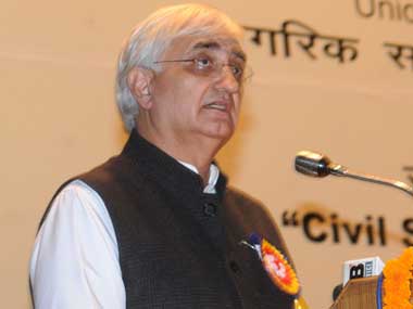 Khurshid moves judges bill, Opposition demands withdrawal Khurshid moves judges bill, Opposition demands withdrawal