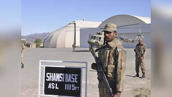 US set equipment on fire before leaving Shamsi air base