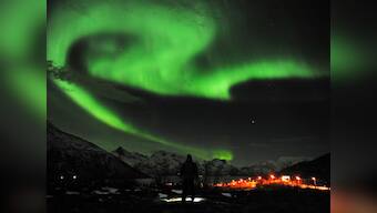 Solar storm lights up the night with dazzling auroras 