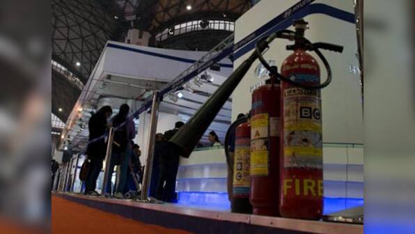 Delhi Auto Expo: A fire hazard?