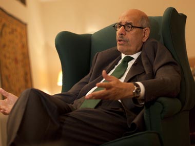 Egypt's ElBaradei pulls out of presidential race Egypt's ElBaradei pulls out of presidential race