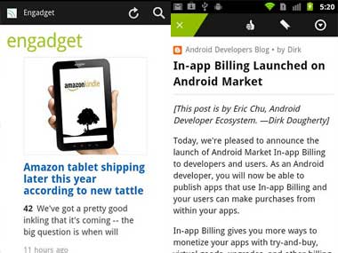 Feedly: The personalised magazine app for Android users Feedly: The personalised magazine app for Android users