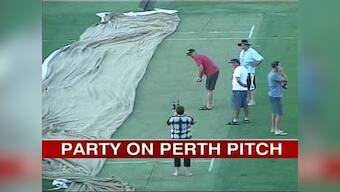 Bizarre: It's customary to drink beer on the pitch? 
