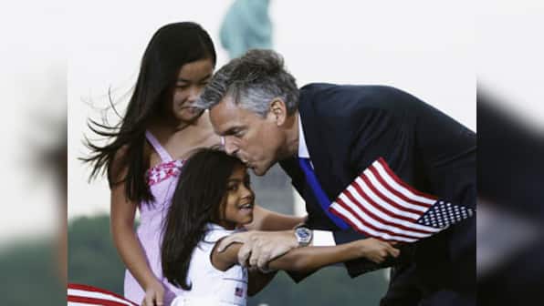 Ruckus over ad mocking Huntsman’s adopted Indian, Chinese daughters 