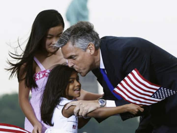 Ruckus over ad mocking Huntsman’s adopted Indian, Chinese daughters 