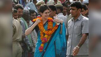 Priyanka exhorts workers to ensure Cong's success in UP poll