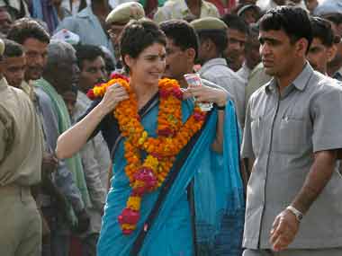 Priyanka exhorts workers to ensure Cong's success in UP poll Priyanka exhorts workers to ensure Cong's success in UP poll