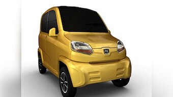 Bajaj Auto unveils first-ever ultra low-cost 4 wheeler RE60