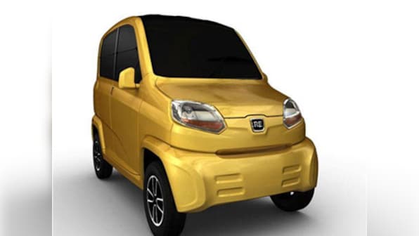 Bajaj Auto unveils first-ever ultra low-cost 4 wheeler RE60
