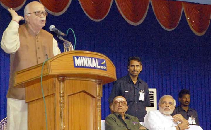 The power of four: Modi-Cho-Advani-Rajnikanth combo in TN The power of four: Modi-Cho-Advani-Rajnikanth combo in TN