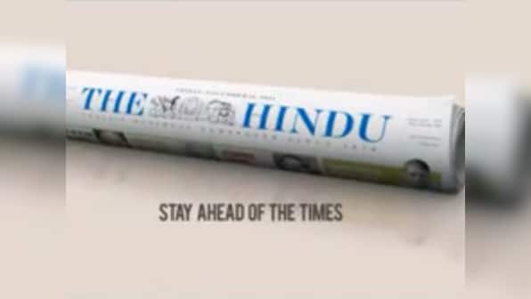 Hindu's new ad talks to TOI instead of consumers