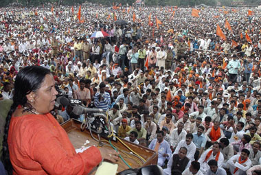 Uma Bharti to contest UP assembly poll Uma Bharti to contest UP assembly poll