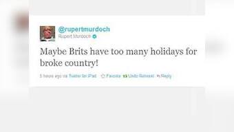 Twitter newbie Murdoch learns etiquette the hard way 