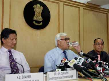 Manipur voters to be photographed, EC removes DGP Manipur voters to be photographed, EC removes DGP