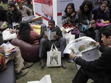 While waiting for Rushdie, JLF also happened While waiting for Rushdie, JLF also happened