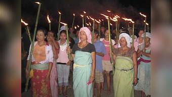 A day before polls one injured in Manipur bomb blast