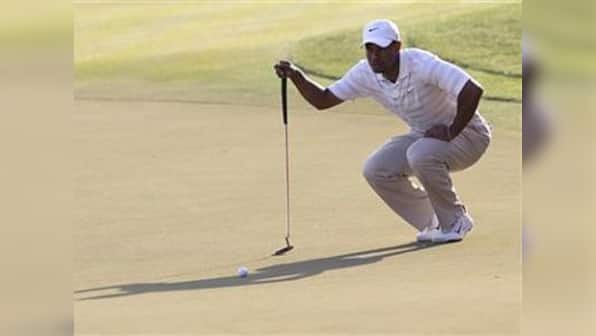 Tiger looks as if he's finally out of the Woods