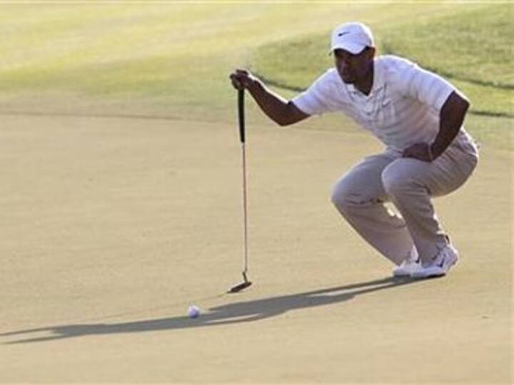 Tiger looks as if he's finally out of the Woods Tiger looks as if he's finally out of the Woods