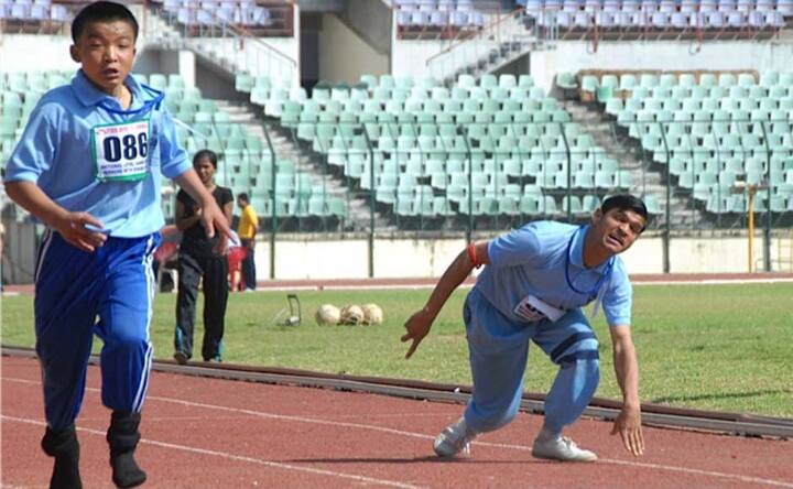 Images: "Abilities 2010-11", national games for persons with disabilities  