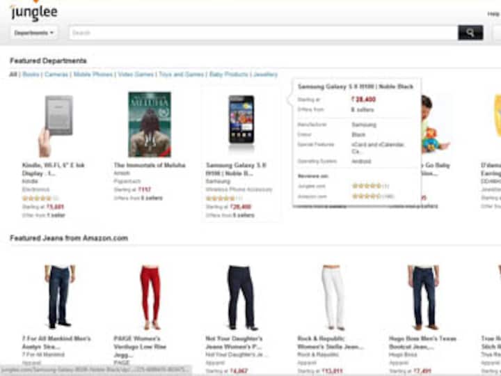 Shop like a 'junglee' on Amazon's new India website