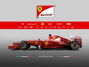 Stylish Ferrari unveil 'aggressive' car for F1 2012 season, lament ugly nose Stylish Ferrari unveil 'aggressive' car for F1 2012 season, lament ugly nose