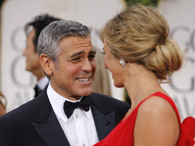 Clooney leads Oscar race; Pitt, Dujardin not far behind Clooney leads Oscar race; Pitt, Dujardin not far behind