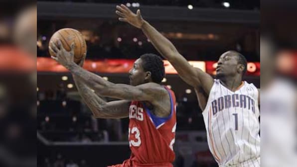 NBA: 76ers send Bobcats to 15th straight loss