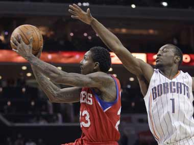 NBA: 76ers send Bobcats to 15th straight loss NBA: 76ers send Bobcats to 15th straight loss