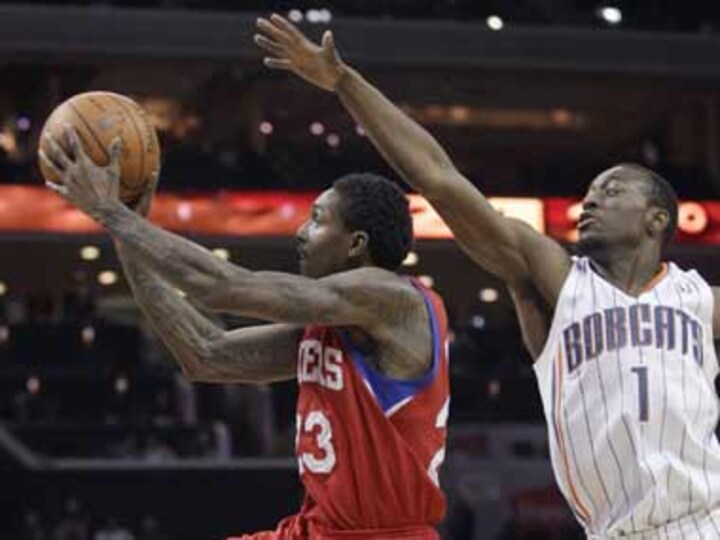 NBA: 76ers send Bobcats to 15th straight loss