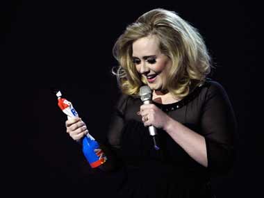 Adele and Ed Sheeran win at UK music's Brit Awards Adele and Ed Sheeran win at UK music's Brit Awards