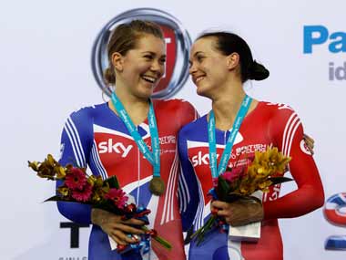 Britain smash women's team sprint world record Britain smash women's team sprint world record