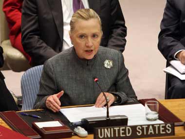 Clinton blasts Russia and China over Syria approach Clinton blasts Russia and China over Syria approach