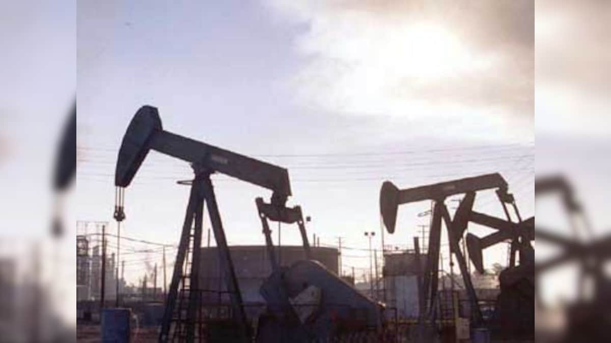 Oil prices jump to their highest in a month as US crude stocks fall, Middle East worries add support